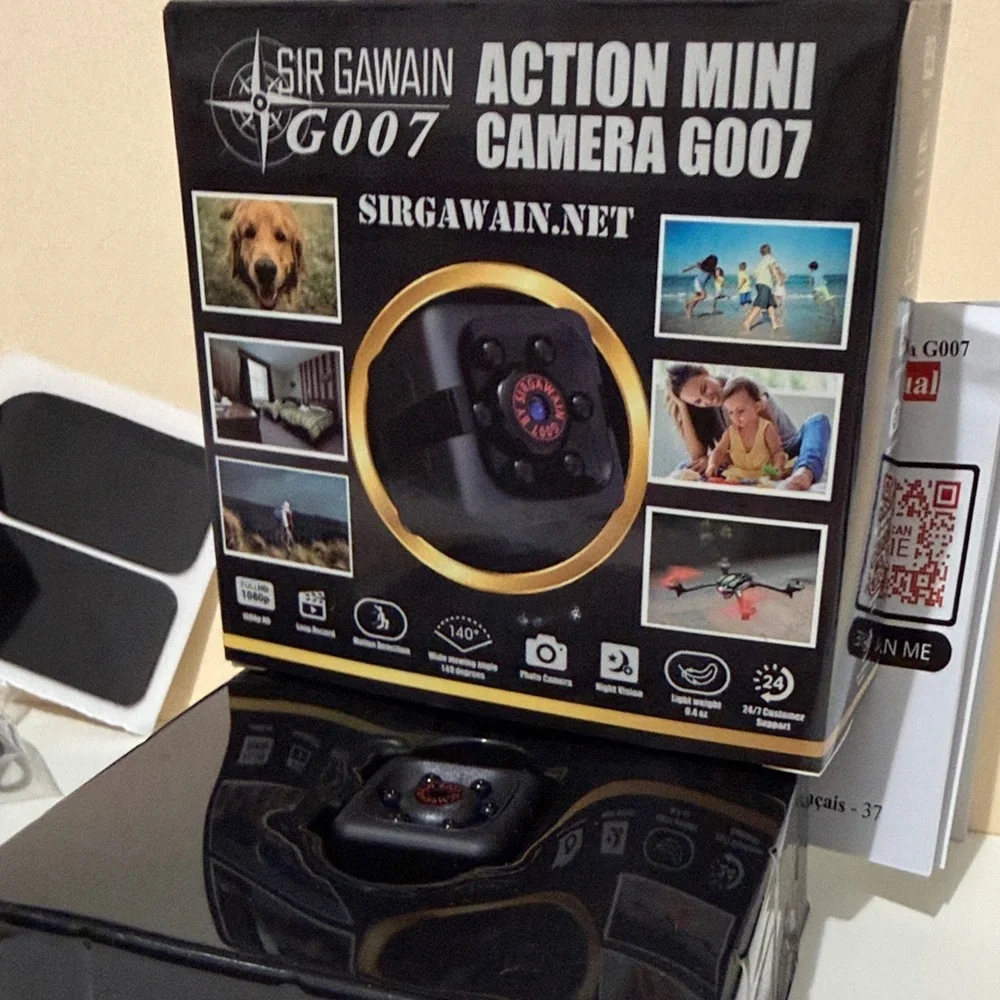 Action Mini Camera G007 - Black